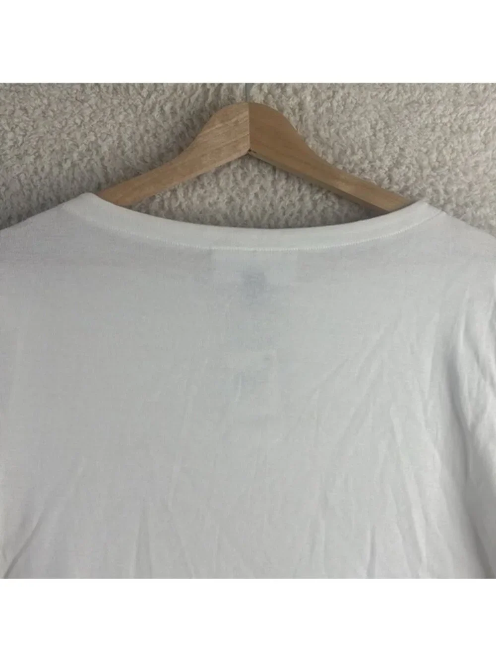 NWT Karen Scott Womens White Cotton Half Sleeve Boat Neck Top Petite Size PP